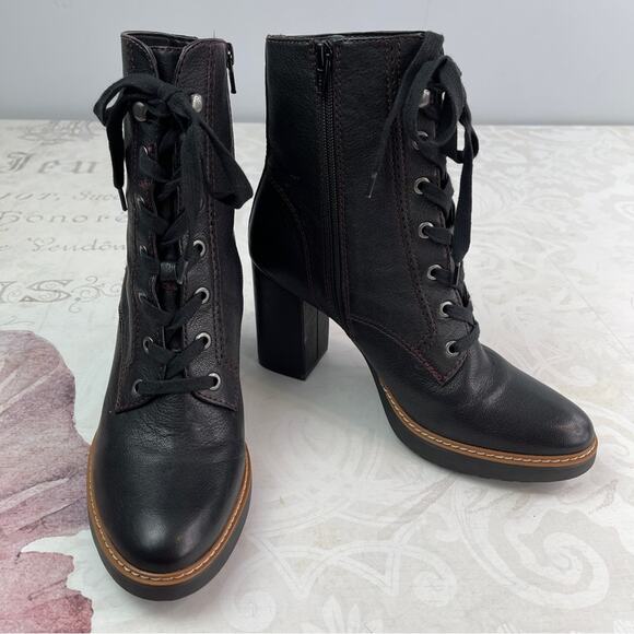 Naturalizer Callie Lace Up Boot Size 10M LIKE NEW - Picture 4 of 12